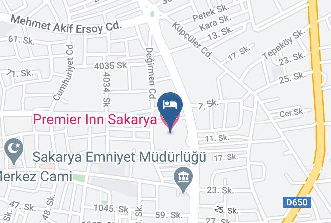 Erenler - Premier Inn Sakarya Maps