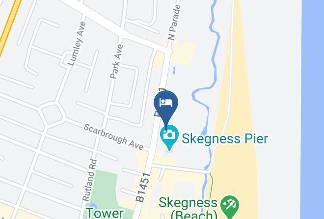 Lincs - Premier Inn Skegness Seafront Hotel Maps