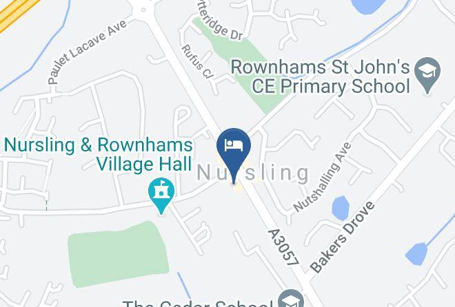 Hants - Premier Inn Southampton North Hotel Maps