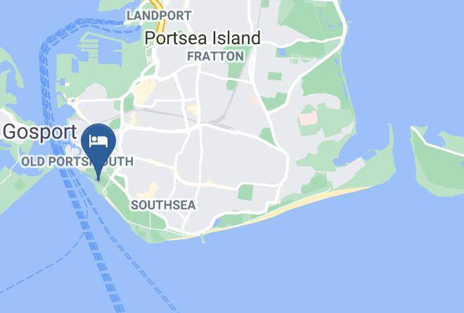 Portsmouth - Premier Inn Southsea Maps