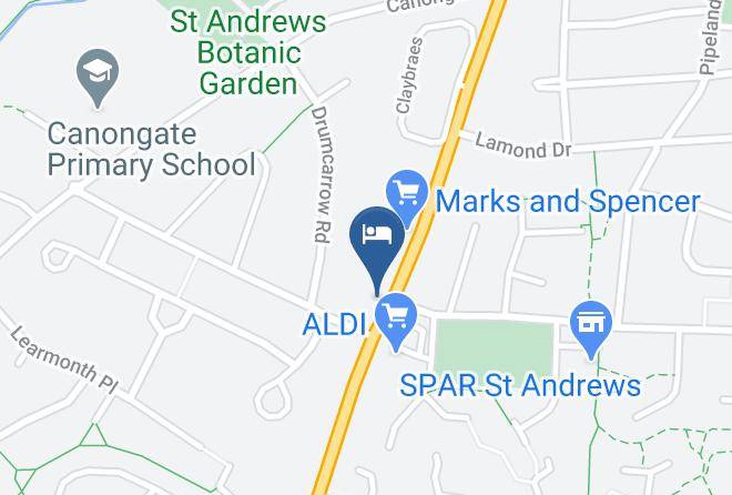 Premier Inn St Andrews Hotel Map