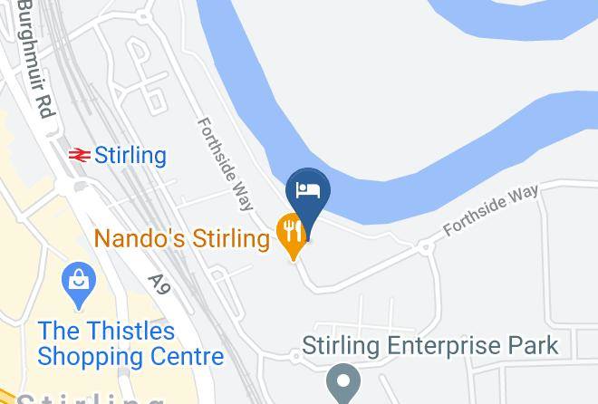 Stirling - Premier Inn Stirling City Centre Hotel Maps