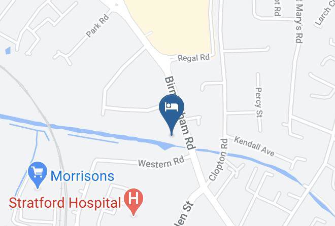 Warks - Premier Inn Stratford Upon Avon Waterways Hotel Maps