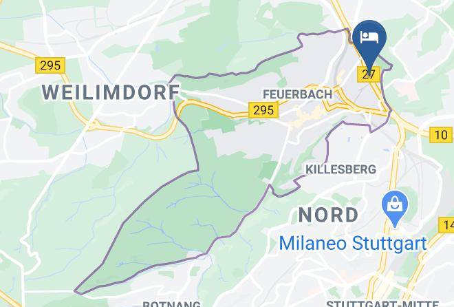 Stuttgart - Premier Inn Stuttgart Feuerbach Hotel Maps