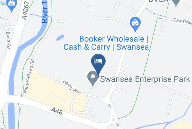 Swansea - Premier Inn Swansea North Hotel Maps
