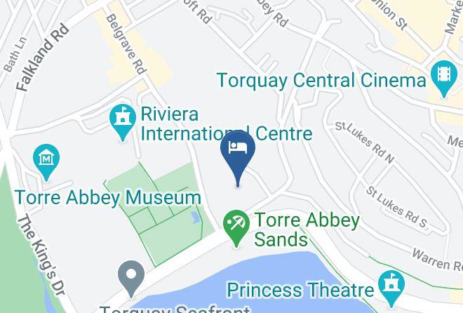 Torbay - Premier Inn Torquay Seafront Hotel Maps