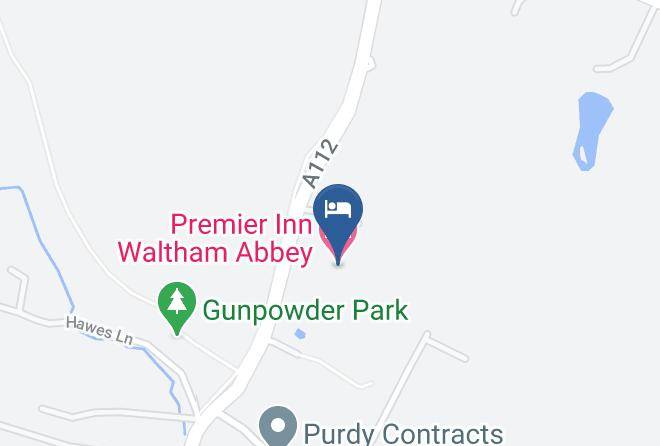 Essex - Premier Inn Waltham Abbey Hotel Maps