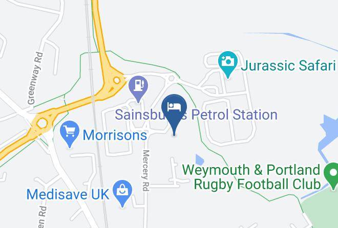 Dorset - Premier Inn Weymouth Hotel Maps