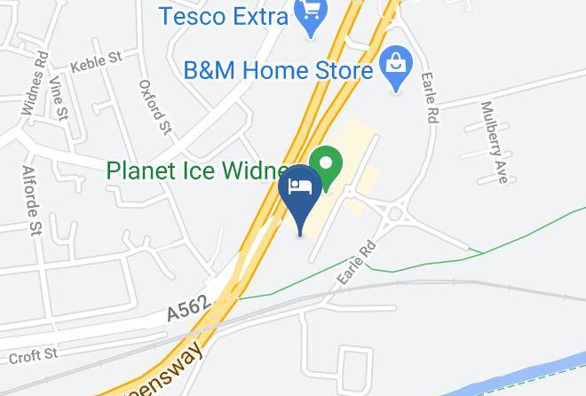 Halton - Premier Inn Widnes Hotel Maps
