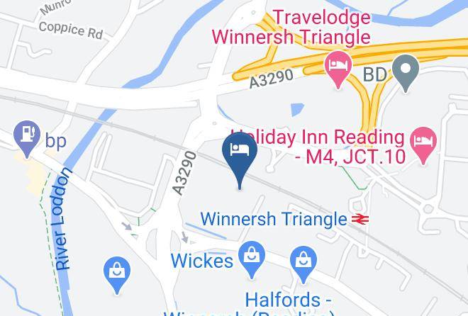 Wokingham - Premier Inn Winnersh Maps
