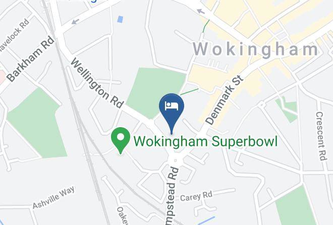 Wokingham - Premier Inn Wokingham Town Centre Maps