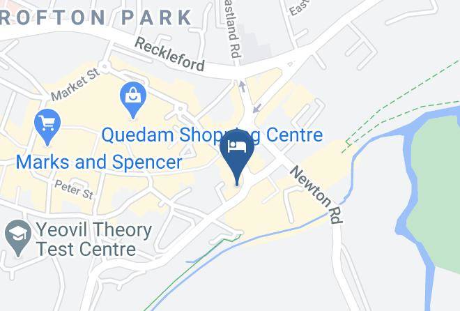 Premier Inn Yeovil Town Centre Hotel Map