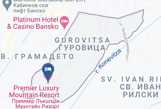 Bansko - Premier Luxury Mountain Resort Maps
