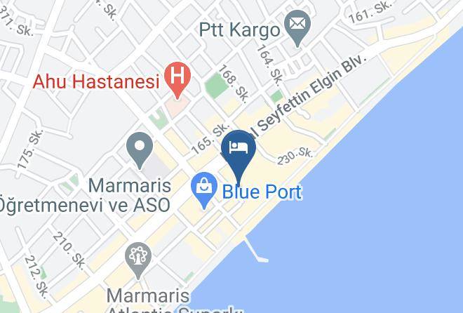 Marmaris - Premier Nergis Beach Hotel Maps
