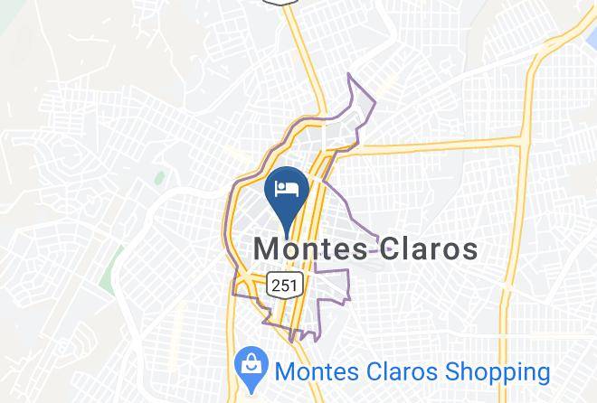Montes Claros - Premier Palace Hotel Maps