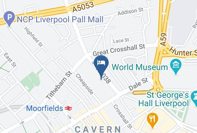 Liverpool - Premier Suites Liverpool Maps