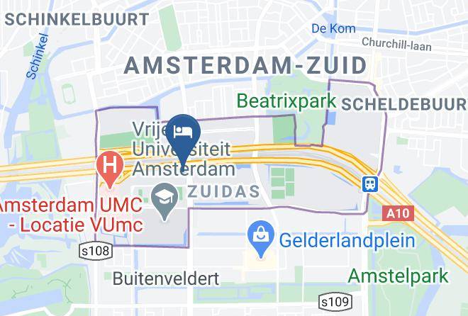 Premier Suites Plus Amsterdam Map