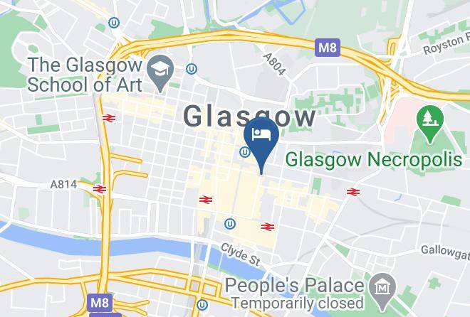 Glasgow City - Premier Suites Plus Glasgow George Square Maps
