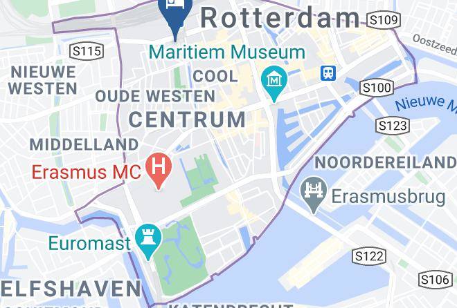 Premier Suites Plus Rotterdam Map