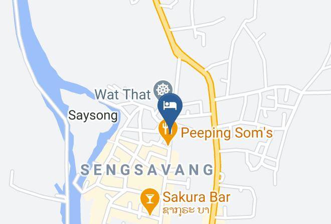 Premier Vang Vieng Hotel Map