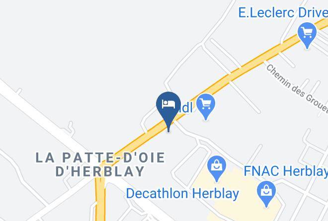Val D Oise - Premiere Classe D'herblay Maps