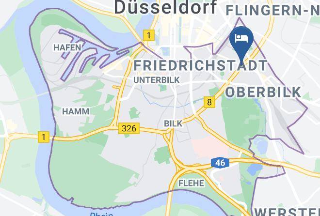 Dusseldorf - B&b Hotel Dusseldorf City Sud Maps