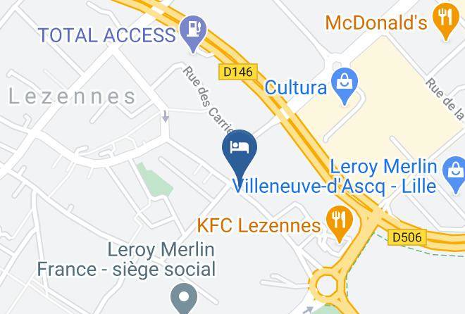 Nord - Premiere Classe Lille Villeneuve D'ascq Maps