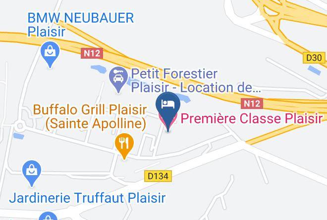 Yvelines - Premiere Classe Plaisir Maps