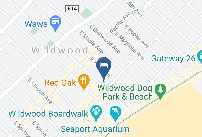 Cape May - Premiere Motor Inn Maps