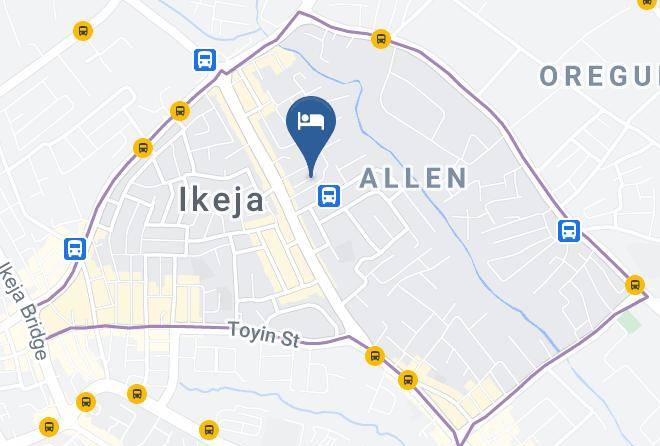 Ikeja - Premiership Suites Maps
