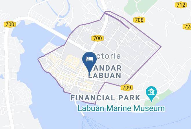 Labuan - Premierz Hotel Maps