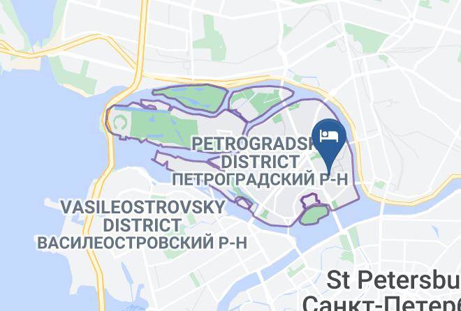 Saint Petersburg - Premium Hotel Zabava Maps