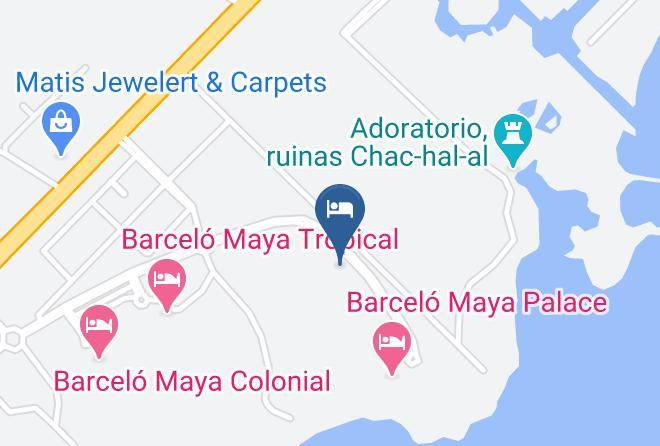 Solidaridad - Premium Level At Barcelo Maya Palace Maps