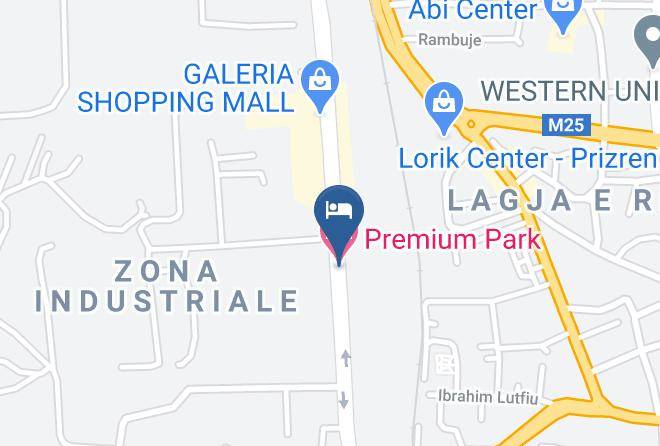 Prizren - Premium Park Hotel Maps