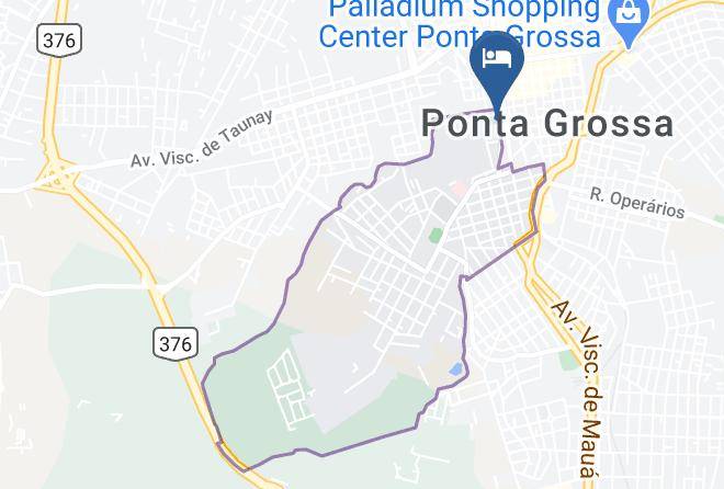 Ponta Grossa - Premium Vila Velha Hotel Maps
