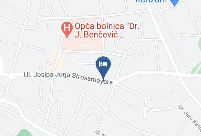 Slavonski Brod - Sobe Za Nocenje I Prenociste Magnus Maps