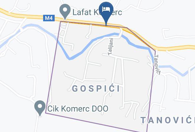 Tuzlanski - Prenociste Apr Rent A Car Tuzla Doo Maps