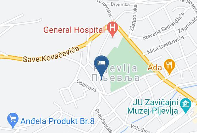 Prenociste Faraon Map