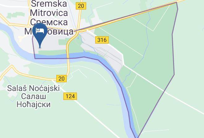 Prenociste Kod Papiste Map