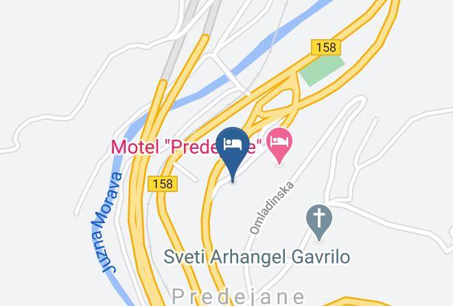 Jablanica District - Prenociste Konak Iris Maps