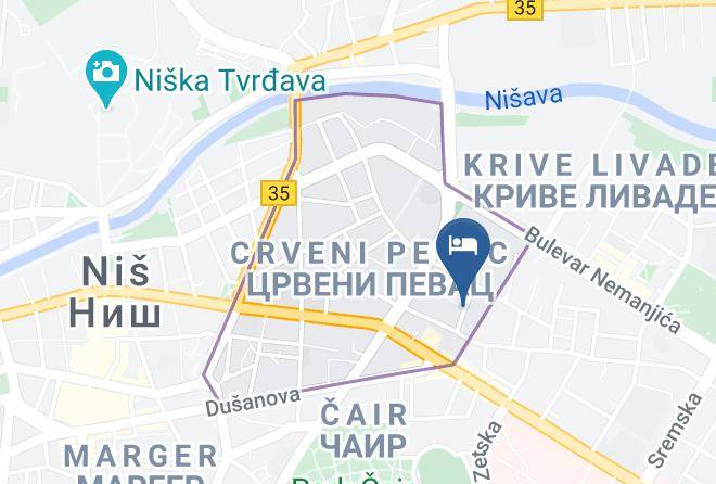 Nisava District - Prenociste Lira Inn Smestaj I Sobe Za Nocenje Nis Maps