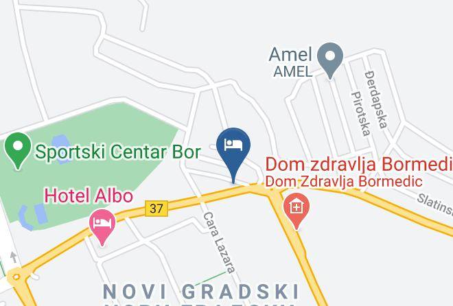 Bor District - Prenociste Radovanovic Maps
