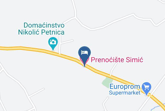 Kolubara District - Prenociste Simic Maps