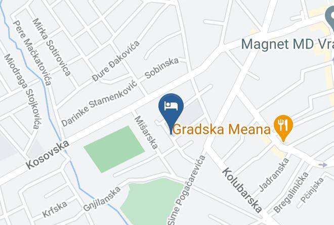 Pcinja District - Prenociste Vila Tasic Maps