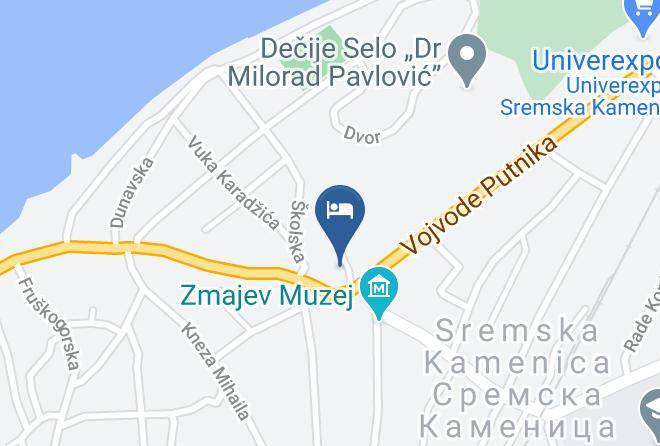 Juzno Backi - Prenociste Zmajevo Gnezdo 021 Maps