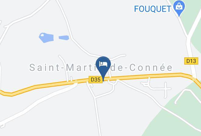 Mayenne - Presbytere Saint Martin Maps
