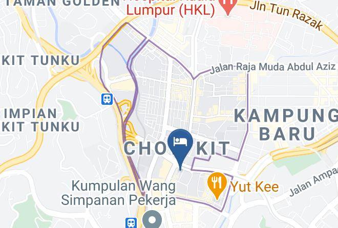 Kuala Lumpur - Prescott Hotel Kuala Lumpur Medan Tuanku Maps