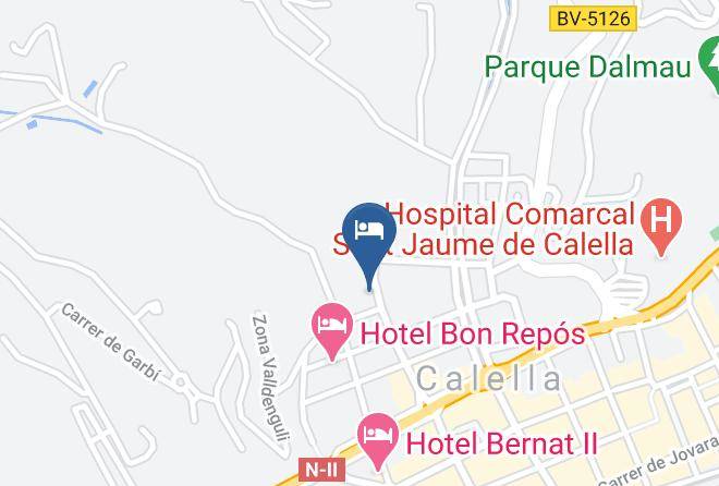 Barcelona - Hotel President Maps