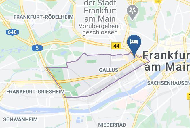 Frankfurt Am Main - Hotel President Maps