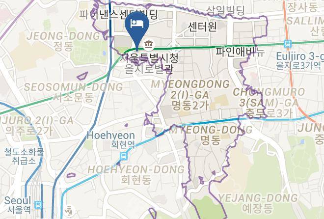 Junggu - President Hotel Maps